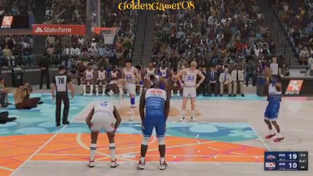 NBA2k23PS5 Jordan⧸Bird Vs Kobe⧸James All Stars смотреть онлайн