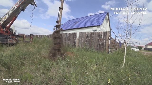 Столб ЛЭП на участке. Установка, стоимость на 2018 год смотреть онлайн