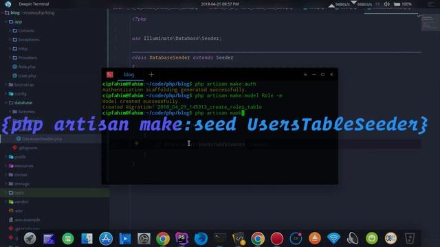 Blog System in Laravel Part:01 Multi-auth Users and Roles Relationship (One to Many) смотреть онлайн