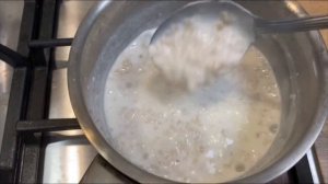 Овсяная КАША на молоке! РЕЦЕПТ! Быстрый завтрак