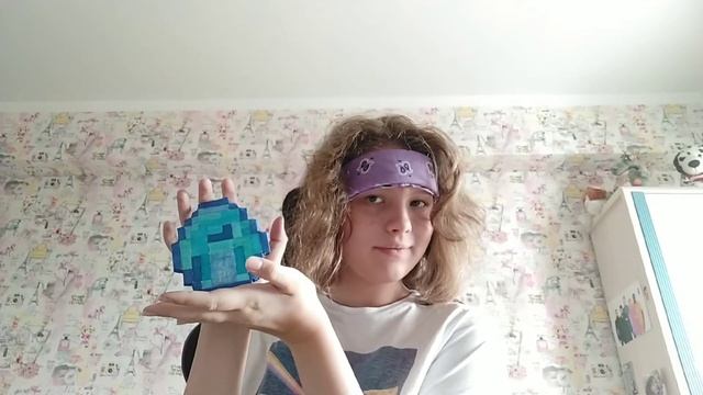 делаю кирку, алмаз и зелье из картона) смотреть онлайн