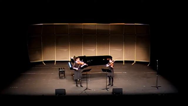 24 杜芷蕎 杜芷薺 Viotti Duet for two violins in C minor 3rd movt op 29, no 3 смотреть онлайн