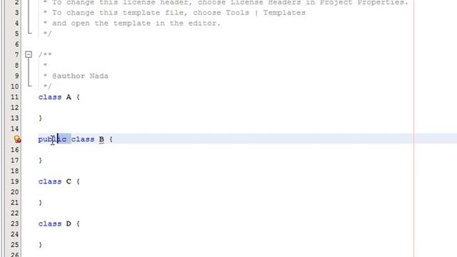 إنشاء أكثرمن java class في نفس الملف смотреть онлайн