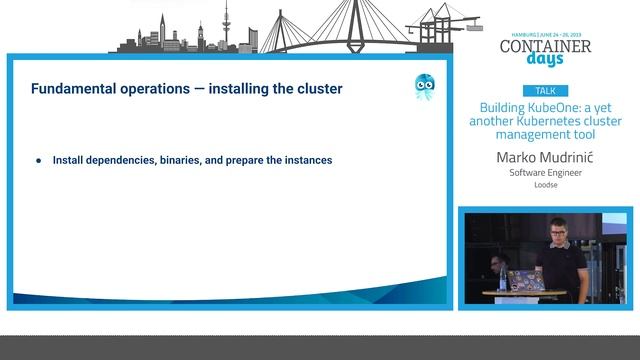 Building KubeOne: yet another Kubernetes cluster management tool - Marko Mudrinić смотреть онлайн