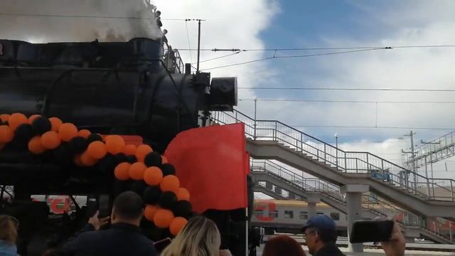 Поезд Победы в Чите смотреть онлайн
