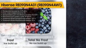 Холодильник Hisense RB390N4AD1 (RB390N4AW1)