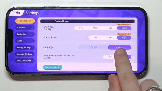 Как поменять язык в игре Pokemon Unite смотреть онлайн