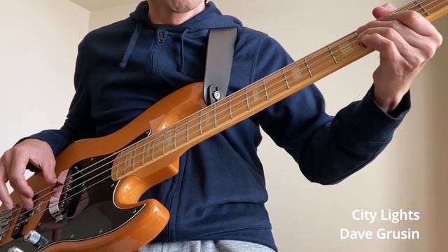 City Lights -Dave Grusin- [BASS COVER] смотреть онлайн