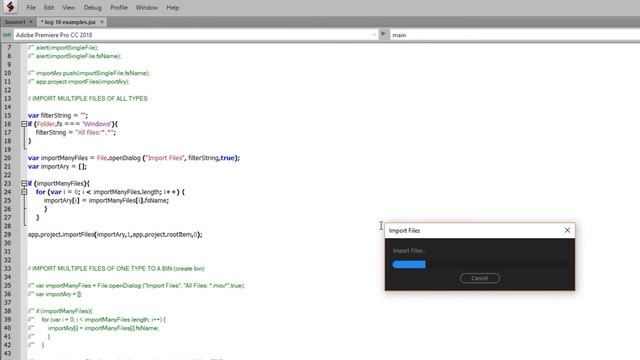 Importing Files and Folders смотреть онлайн