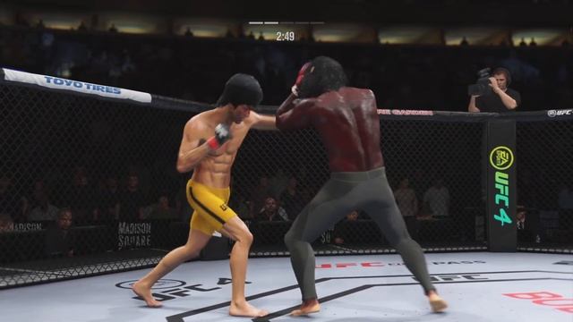 Bruce Lee vs. Evil Hellboy (EA sports UFC 4) смотреть онлайн