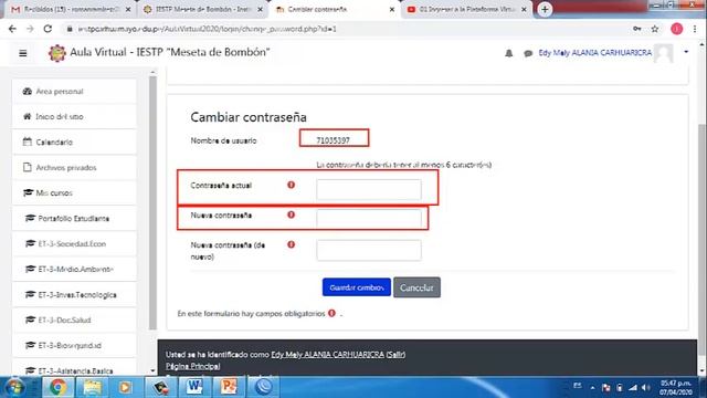 Vídeo Tutorial 02 - Cambiar la contraseña смотреть онлайн