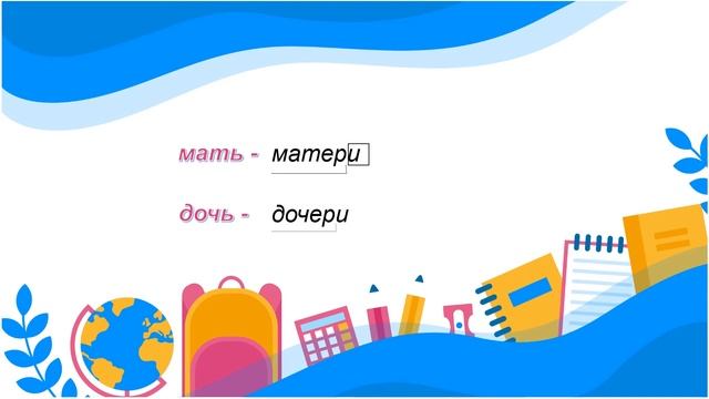ІІ - четверть, Русский язык, 4 класс, 4 урок, Падежные окончания имён существительных 3 склонения смотреть онлайн