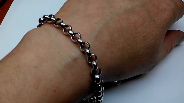 Цепочка бельцер серебро ручная работа. Серобро. смотреть онлайн