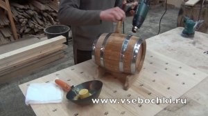 Покрытие бочки воском в домашних условиях