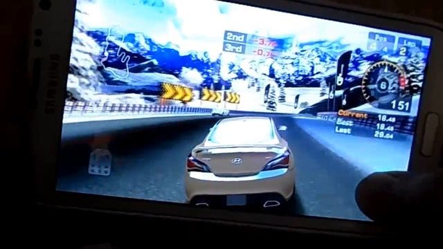 SAMSUNG GALAXY NOTE 2 GT RACING HYUNDAI EDITION GAMEPLAY смотреть онлайн