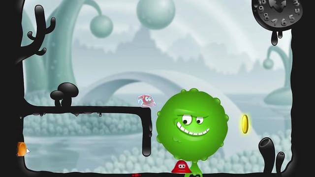 Приключения красочных СЛЮНТИКОВ в Мире красок. Paint World мультик игра для детей смотреть онлайн