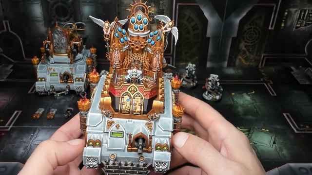 Contrast Painted Order Sacred Rose Sisters Battle REVEAL! Adepta Sororitas Commission Warhammer 40k