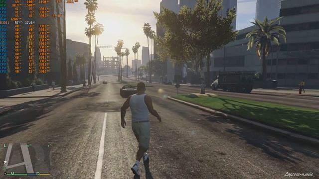 Тест ГТА5 на amd rx550 2gb в 2021 смотреть онлайн