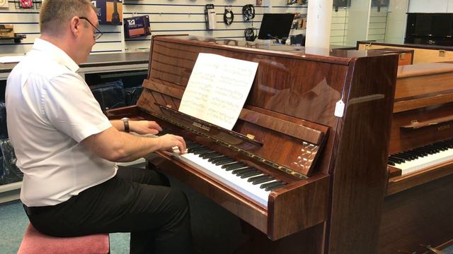 Used Reiger Kloss Moderna 118 Acoustic Piano | Rimmers Music смотреть онлайн