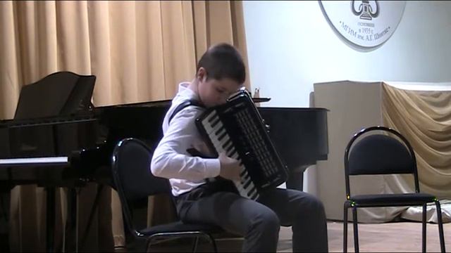 21.12.18. Лев Пудан (Аккордеон). Городской Рождественский концерт. смотреть онлайн