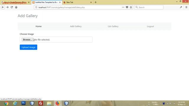 Create Dynamic Photo Gallery in PHP Using MYSQL and Bootstrap смотреть онлайн