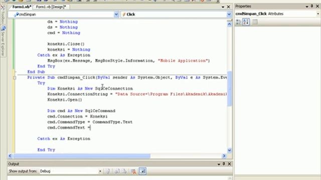 Insert Data ke SQL Mobile смотреть онлайн