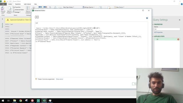Transpose and combine multiple csv files in excel power query смотреть онлайн