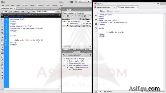PHP and Mysql Essential Bangla - 11. Generate dynamic text using php смотреть онлайн