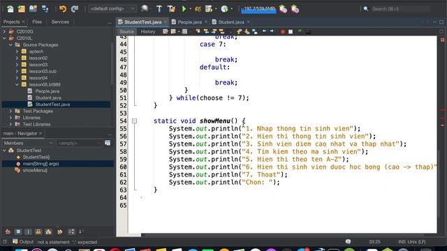 PHẦN 22 | Quản lý sinh viên Java | Quản lý giáo viên Java | Lập trình OOP Java cho người mới bắt đầ смотреть онлайн