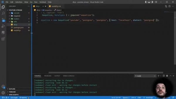 Node.js Урок 11: #Node.js #express.js, что такое #ORM библиотека #sequelize на пример #PotgreSQL
