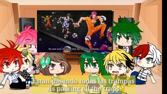 BNHA reacts to NANBAKA...llBNHA/MHAII parte 4 смотреть онлайн