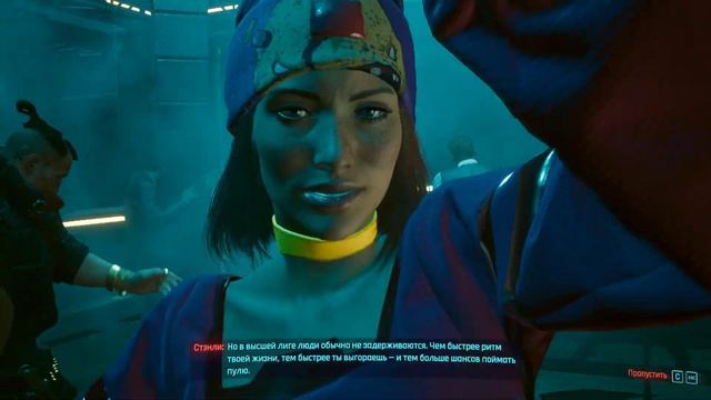 Катсцена с Джеки В Cyberpunk 2077 смотреть онлайн