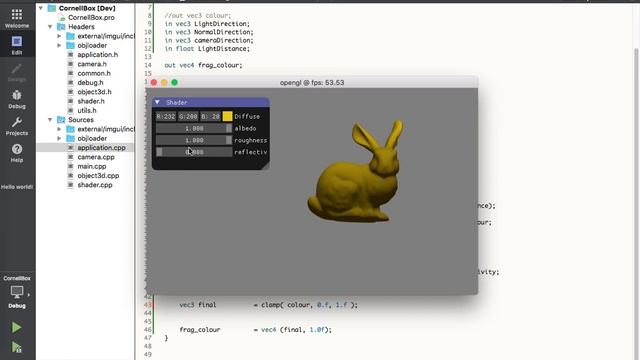 OpenGL video Log 5 - Functional Imgui Interface смотреть онлайн