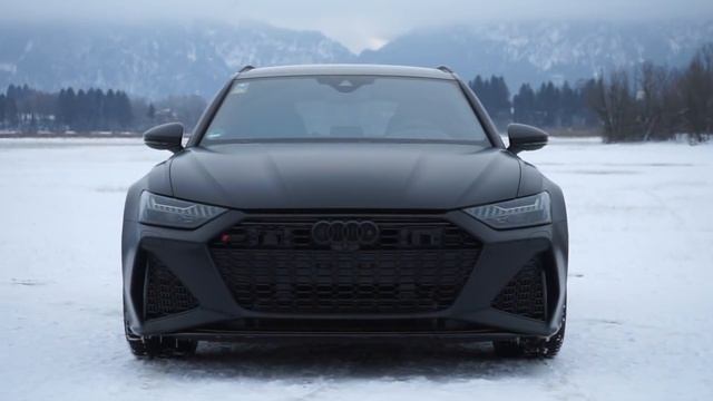 MURDERED OUT! 700HP 2021 AUDI RS6 AVANT ABT - Meanest RS6 ever? What a beast! All black everything смотреть онлайн