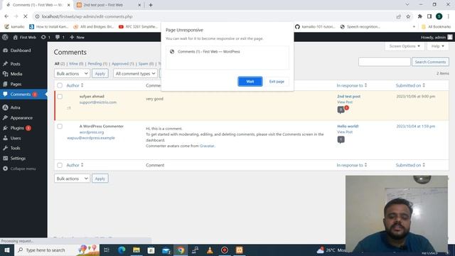 WordPress 108: Post Comments Settings Edit, Delete, and Approve with Ease смотреть онлайн