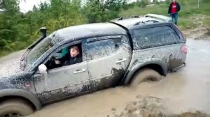 Грязь жесть Mitsubishi l200
