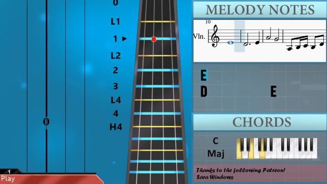 SUPER EASY: How to play Fairy Tail Main Theme by Yasuharu Takanashi on Violin (Tutorial) смотреть онлайн