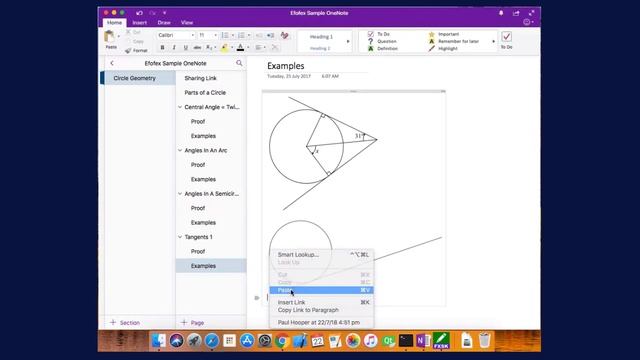 FX Draw in OneNote on a Mac смотреть онлайн