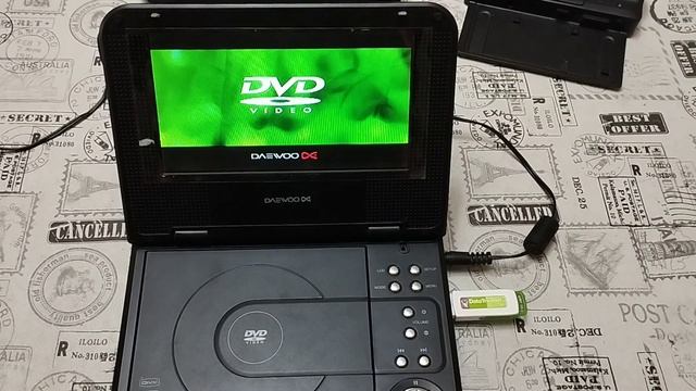 DVD Portable DAEWOO DPC 7600ND