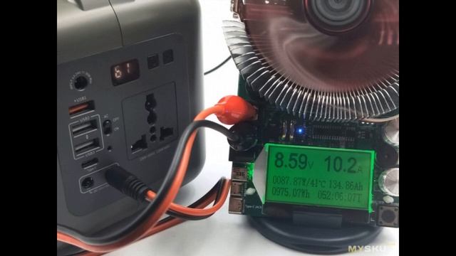 Мощный внешний аккумулятор Orico 120W PB120-1A4U (220V AC, PD 60W, 39000mAh, DC12V + USB QC3.0)