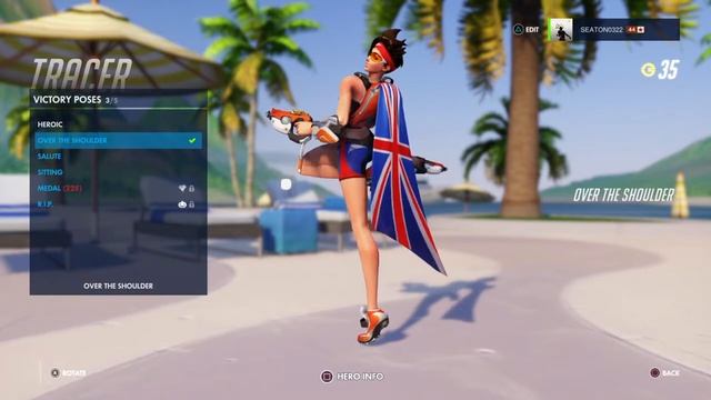 Overwatch: Origins Edition all track and field tracer skin emotes смотреть онлайн
