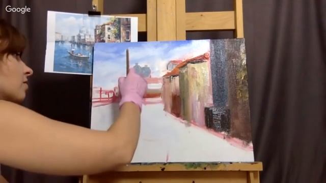 Мастер-класс "Венеция" Масло смотреть онлайн