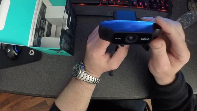Logitech C922 Pro Stream WebCam (Unboxing) смотреть онлайн