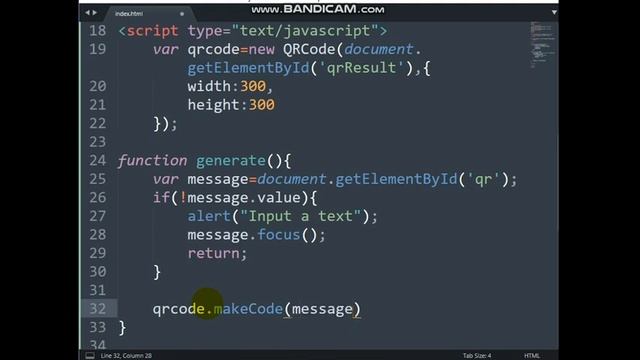 QR Code Generator and Reader using HTML & JavaScript смотреть онлайн