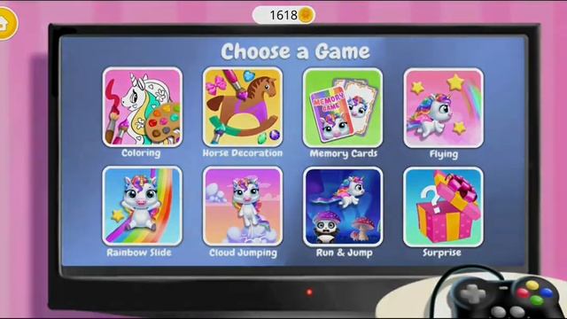MyBabyUnicorn #1 Игра мульт для детей // Единорожка смотреть онлайн