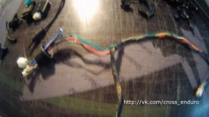 Питбайк Kayo 140 - Ремонт и доработка электропроводки
