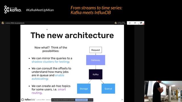 From streams to time series: Kafka meets InfluxDB @ #KafkaMeetUpMilan смотреть онлайн