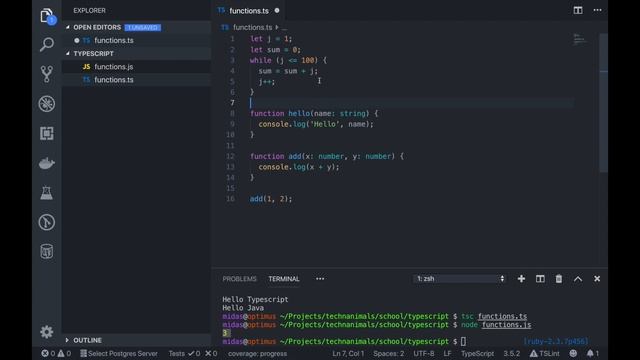Typescript Essentials #18 - Functions смотреть онлайн
