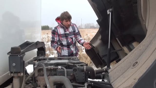 Как раскрыть кабину в Iveco