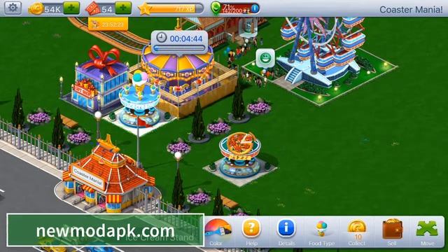 RollerCoaster Tycoon® 4 Mobile Взлом ★ Бесконечные Монеты и Билеты ★ Последняя версия смотреть онлайн